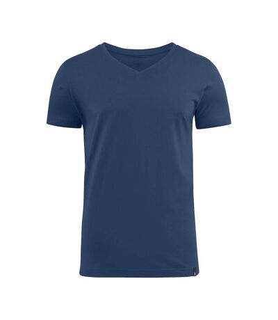 James Harvest Mens American U T-Shirt (Faded Blue) - UTUB733