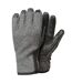 Mens Waterproof Wool-Blend Leather Palm Winter Touchscreen Gloves-1