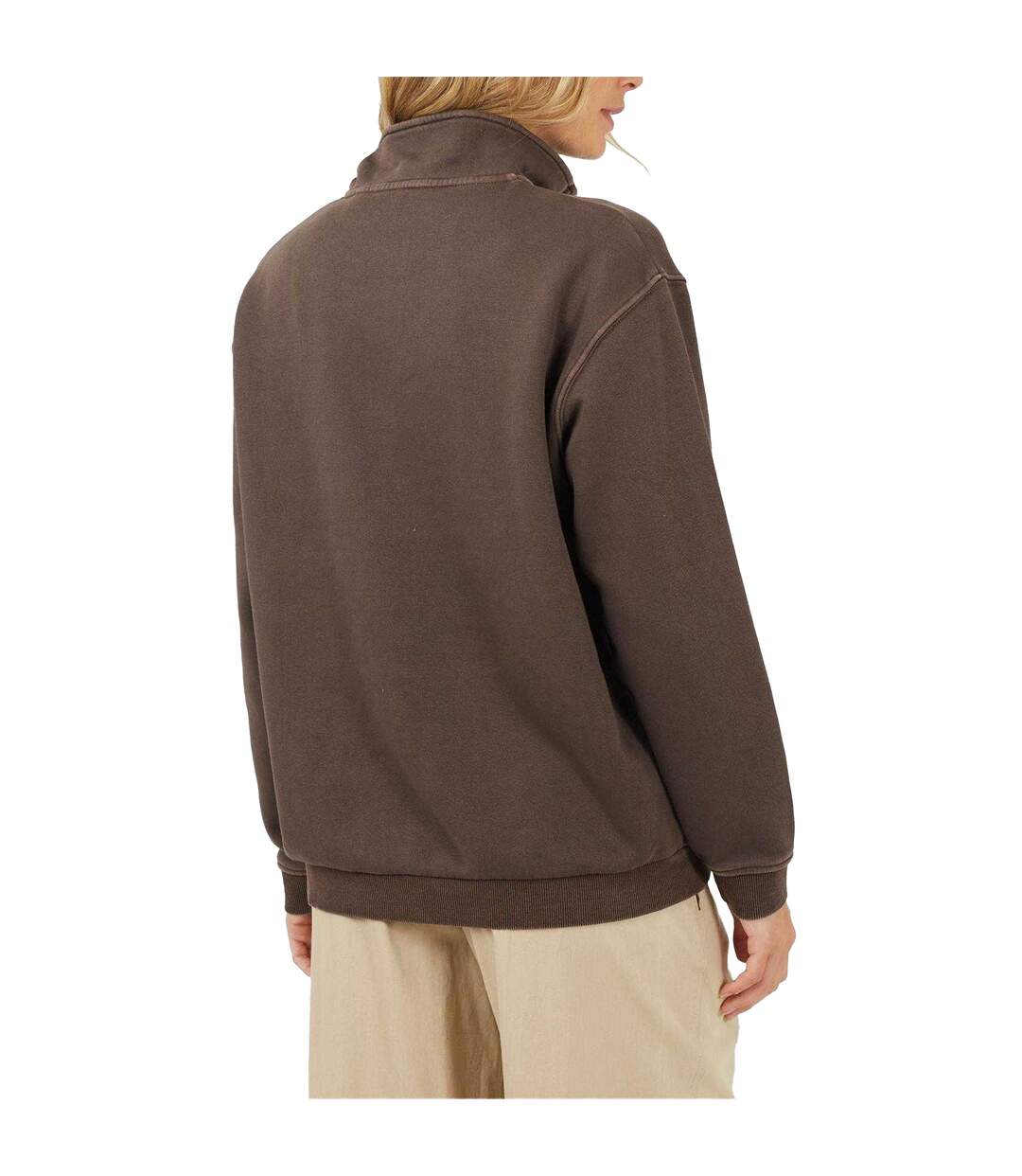 Sweat Femme Marron Brave Soul-3