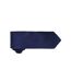 Unisex adult micro waffle tie one size navy Premier-2