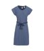 Trespass Womens/Ladies Lidia Round Neck Cotton Dress (Navy Stripe) - UTTP4700-2