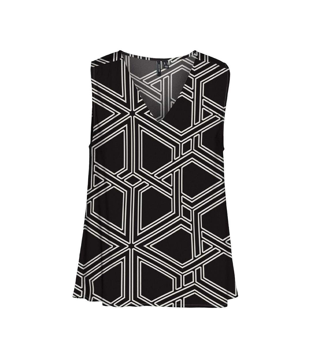 Blouse noir femme vero moda easy joy - l-1
