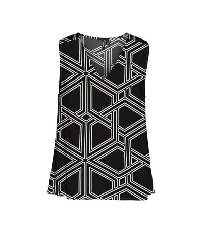 Blouse noir femme vero moda easy joy - l