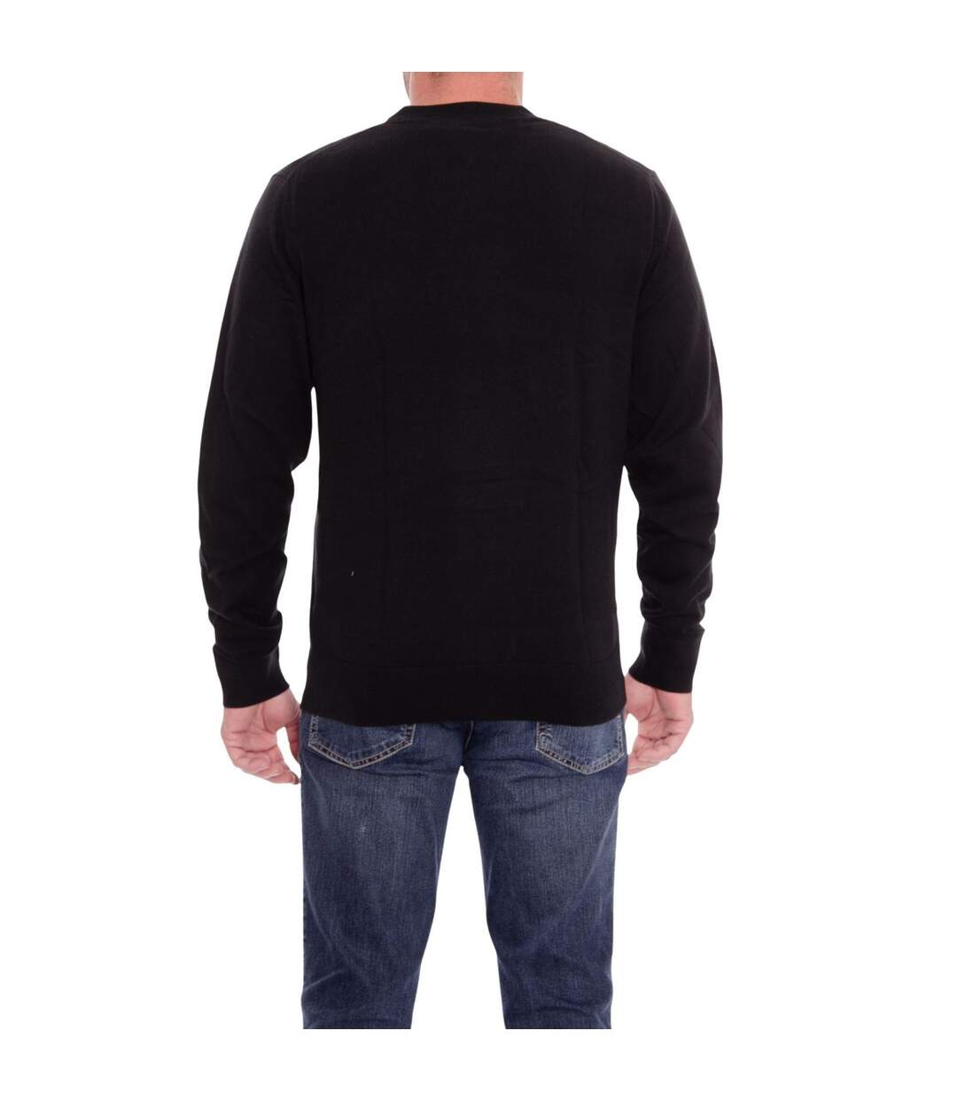 Sweat Motif/style Uni Homme Noir Tommy Hilfiger-2