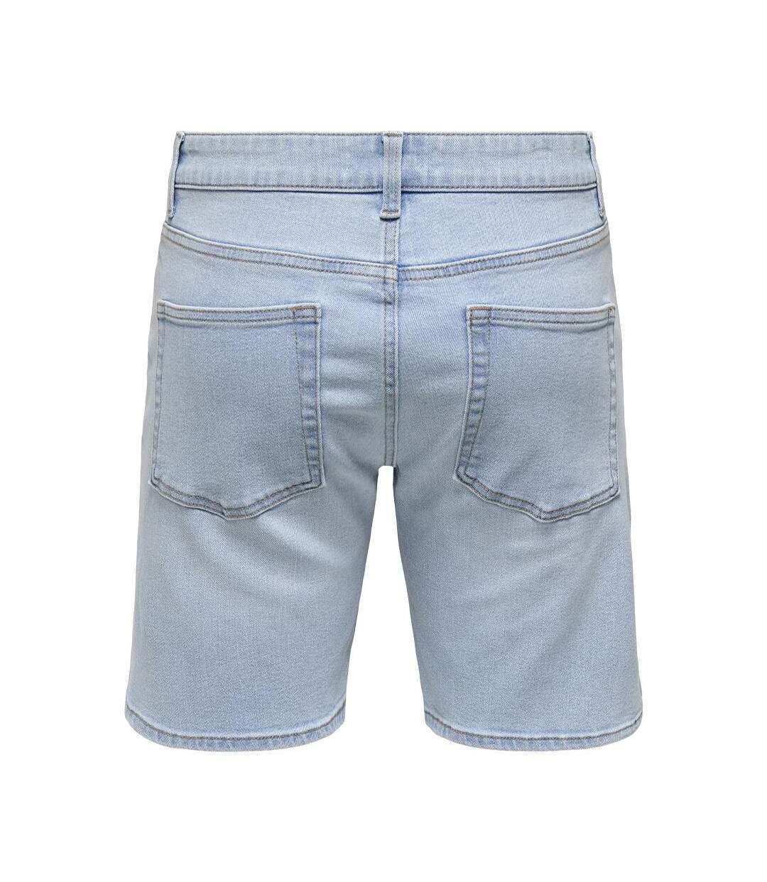 Short bleu clair homme only & sons only & sons box pim-3