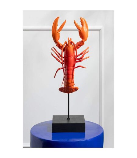 Statue Homard en Résine Amos 57cm Rouge