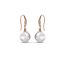 Boucles d'oreilles Pearl Hook, Perle d'Autriche, Cristal d'Autriche-2