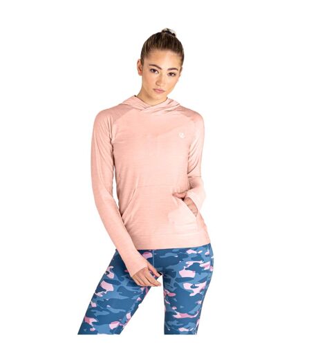 Sweat À Capuche Sprint City Femme Rose Pâle Dare 2b
