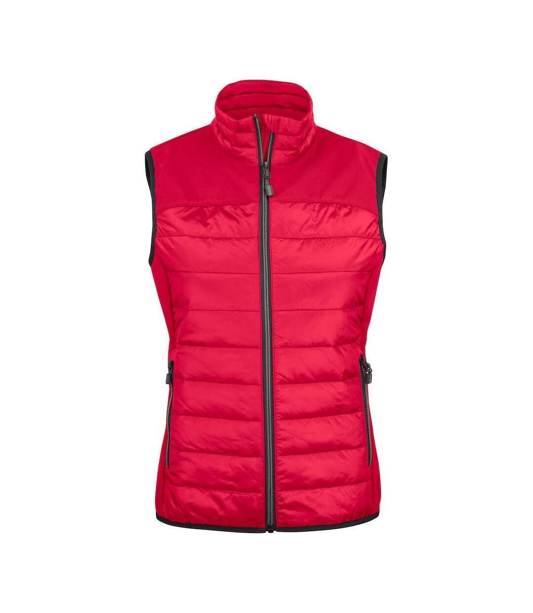 Veste Sans Manches Expedition Femme Rouge Printer-1