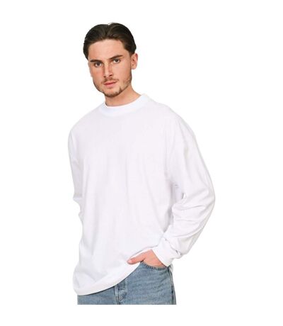 T-shirt Manches Longues Adulte Blanc Casual Classics