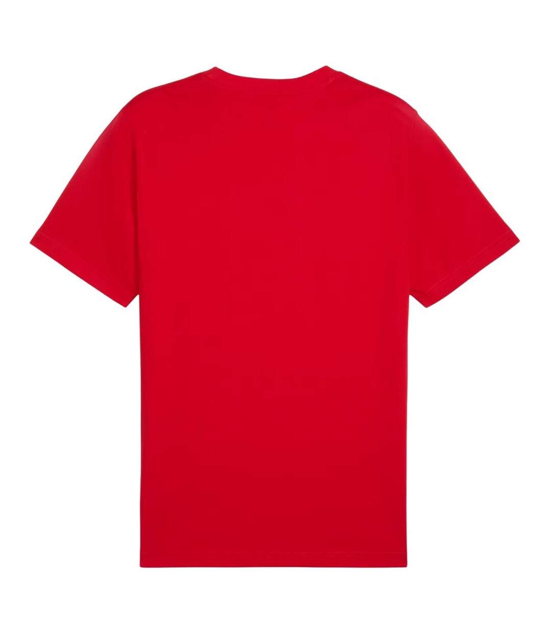 T-shirt Style Logo Ess No.1 Homme Rouge Puma-3