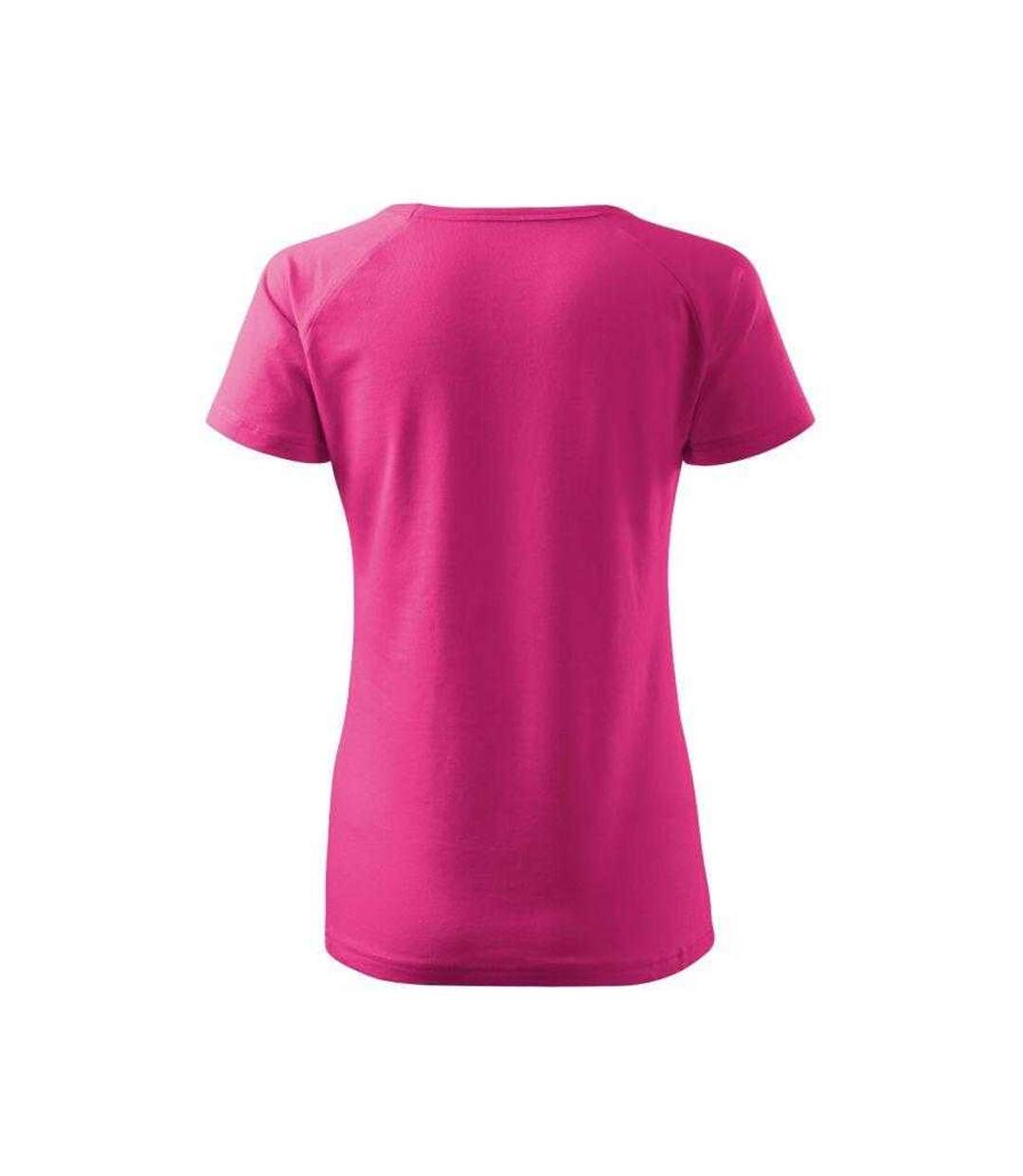 T-shirt Motif/style Rêve Femme Violet Clair Malfini-2