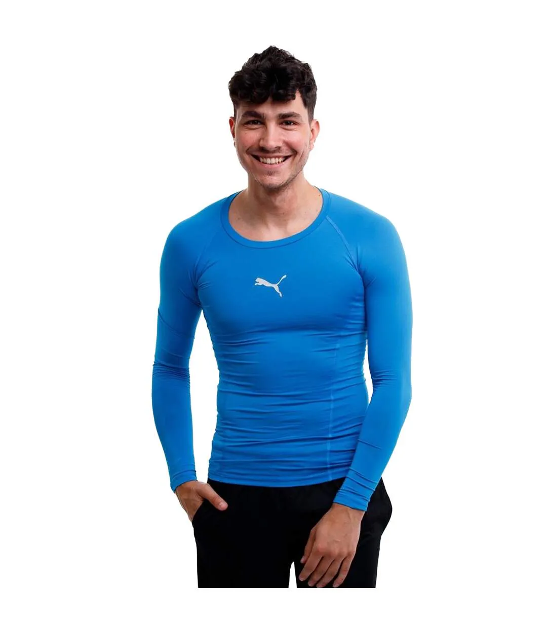Haut Thermique Liga Homme Bleu Puma-1