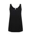 Skinni Fit Womens/Ladies Slounge Undershirt (Black) - UTPC3505