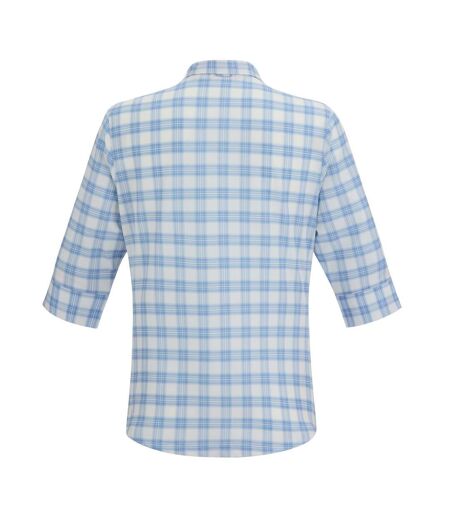 Chemisier Motif/style À Carreaux Keralin Femme Denim Délavé Regatta