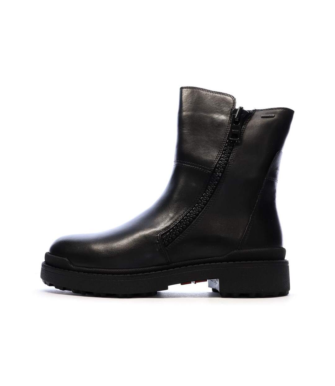 Bottines noir femme geox nevegal-1
