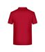 Polo Basic Homme Rouge James And Nicholson-2