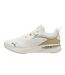 Womens/ladies Animal Print Softride Shoes White Puma-2