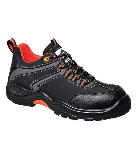 Portwest Mens Operis Leather Compositelite Safety Shoes (Black) - UTPW381