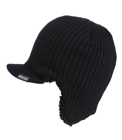 Regatta Mens Anvil Knitted Winter Hat (Black)