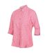 Regatta Womens/Ladies Nimis IV Floral Shirt (Tropical Pink) - UTRG6843