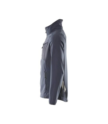 Mens Accelerate Soft Shell Jacket Dark Navy Mascot