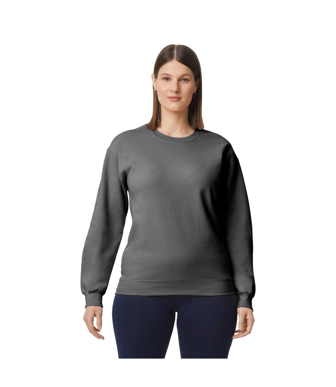Pull Softstyle Adulte Charbon Gildan-1