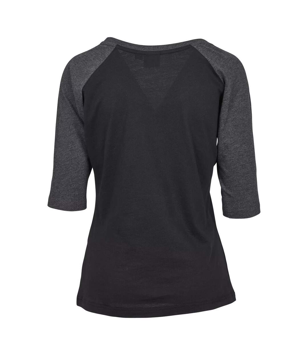 Haut Manches ¾ Motif/style Contrasté Femme Noir Charbon Urban Classics-2