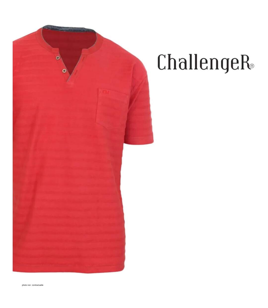 Tee - shirt  col ouvert A2108A-4