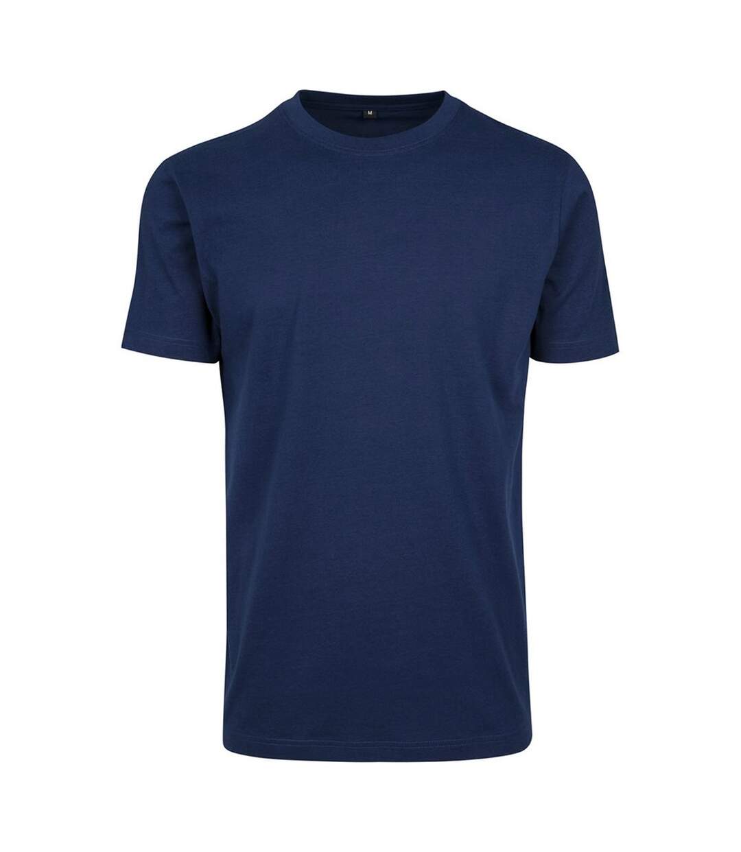 T-shirt À Col Rond Homme Bleu Marine Clair Build Your Brand-1
