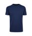Build Your Brand Mens T-Shirt Round Neck (City Red) - UTRW5815