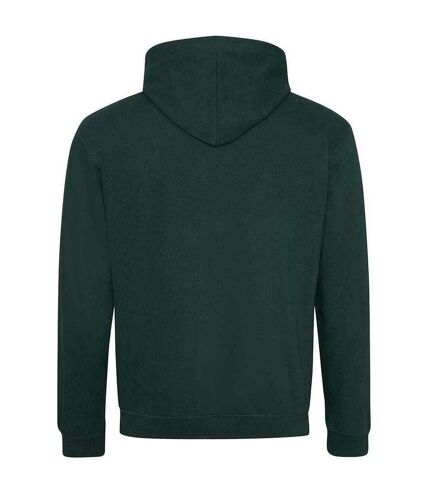 Sweat à capuche varsity femme vert forêt / doré Awdis