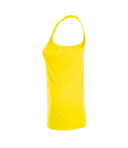 SOLS Womens/Ladies Justin Sleeveless Vest (Lemon) - UTPC2793