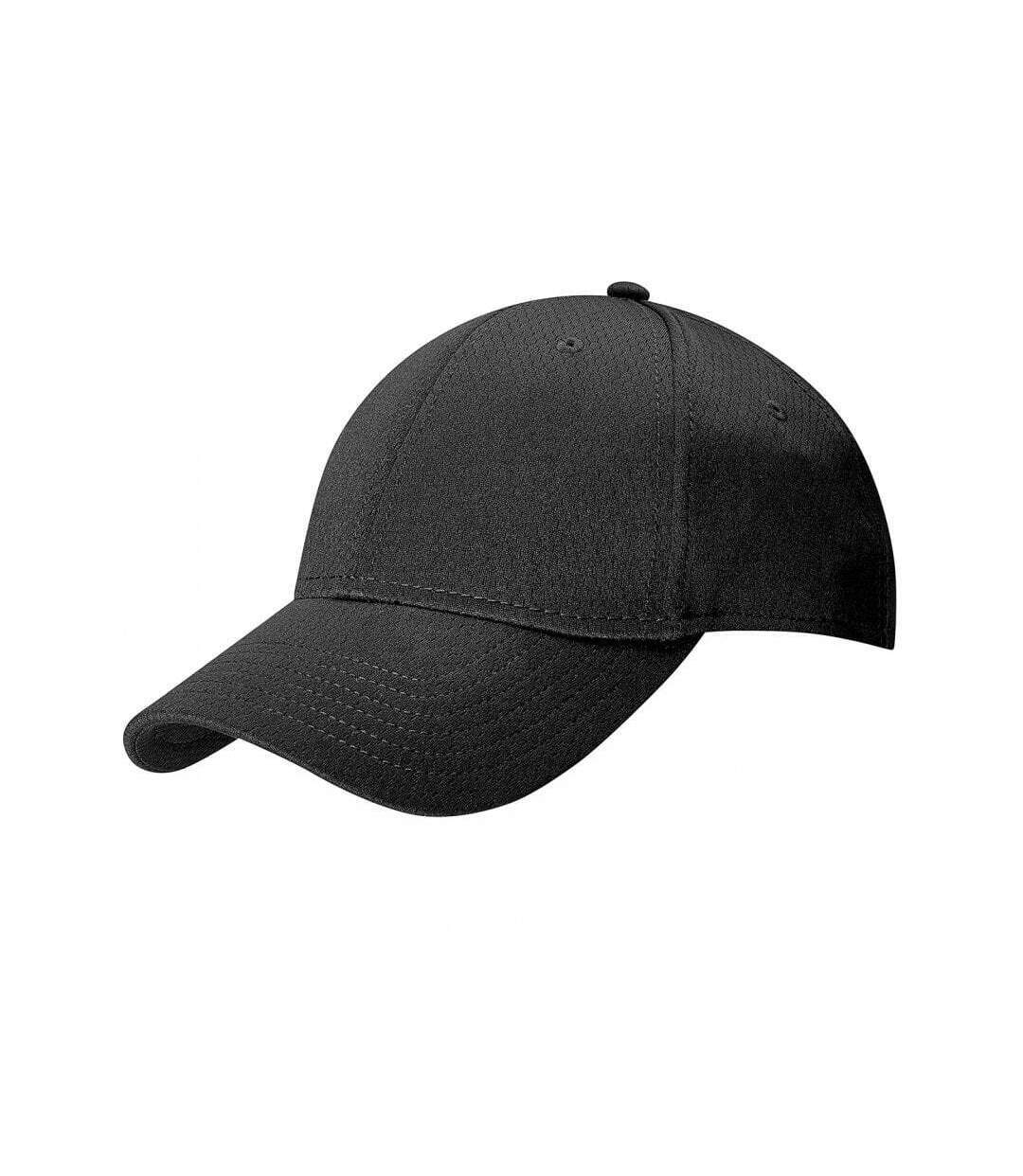 Unisex adult front crest cap black Callaway-1
