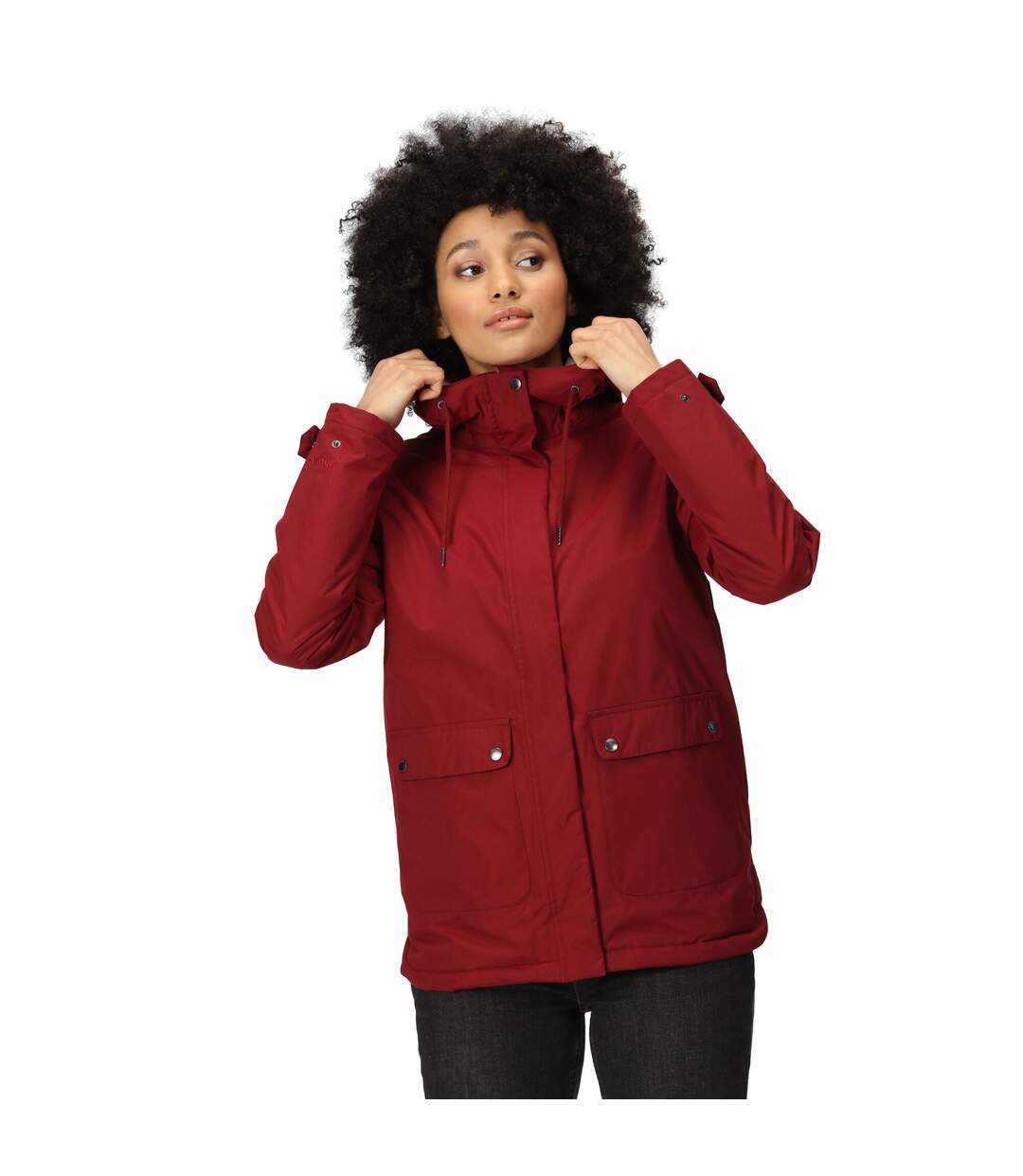 Veste imperméable broadia femme cabernet Regatta-3