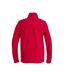 Mens Trial Soft Shell Jacket Red Printer-2