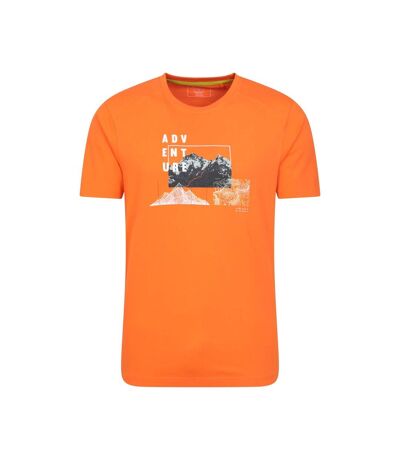 Mountain Warehouse Mens Adventure Natural T-Shirt (Orange) - UTMW589