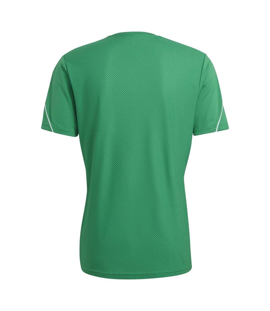 Mens Tiro Jersey V Neck Training T-shirt Green White Adidas-2