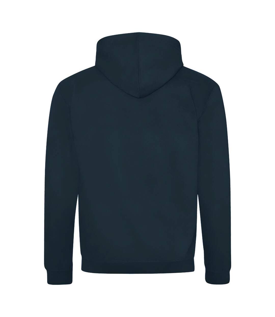 Veste à capuche varsity homme bleu marine / gris chiné Awdis