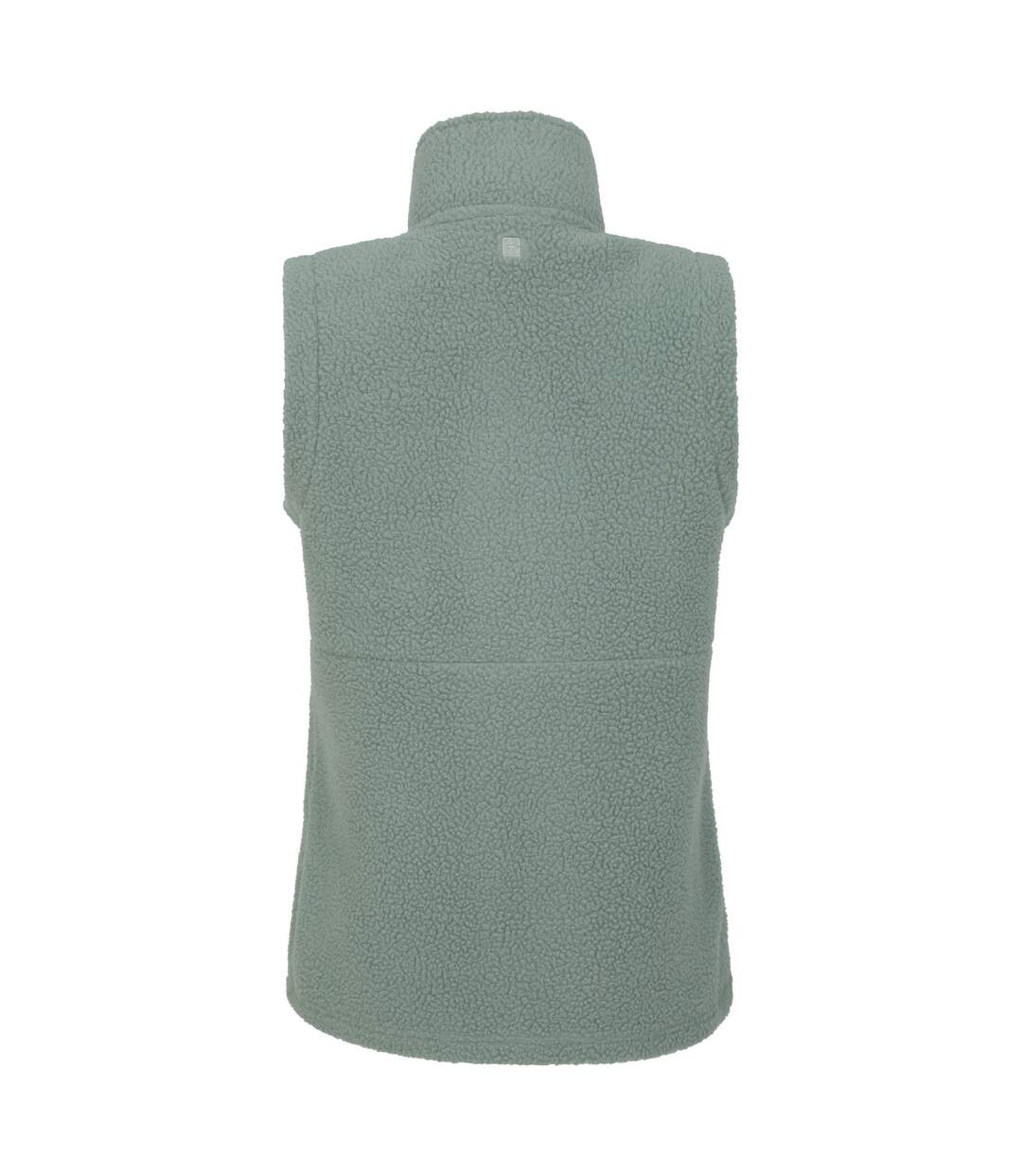 Womens/ladies buxton borg gilet khaki green Mountain Warehouse-2