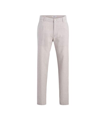 Pantalon fluide/toile beige homme jack & jones hace