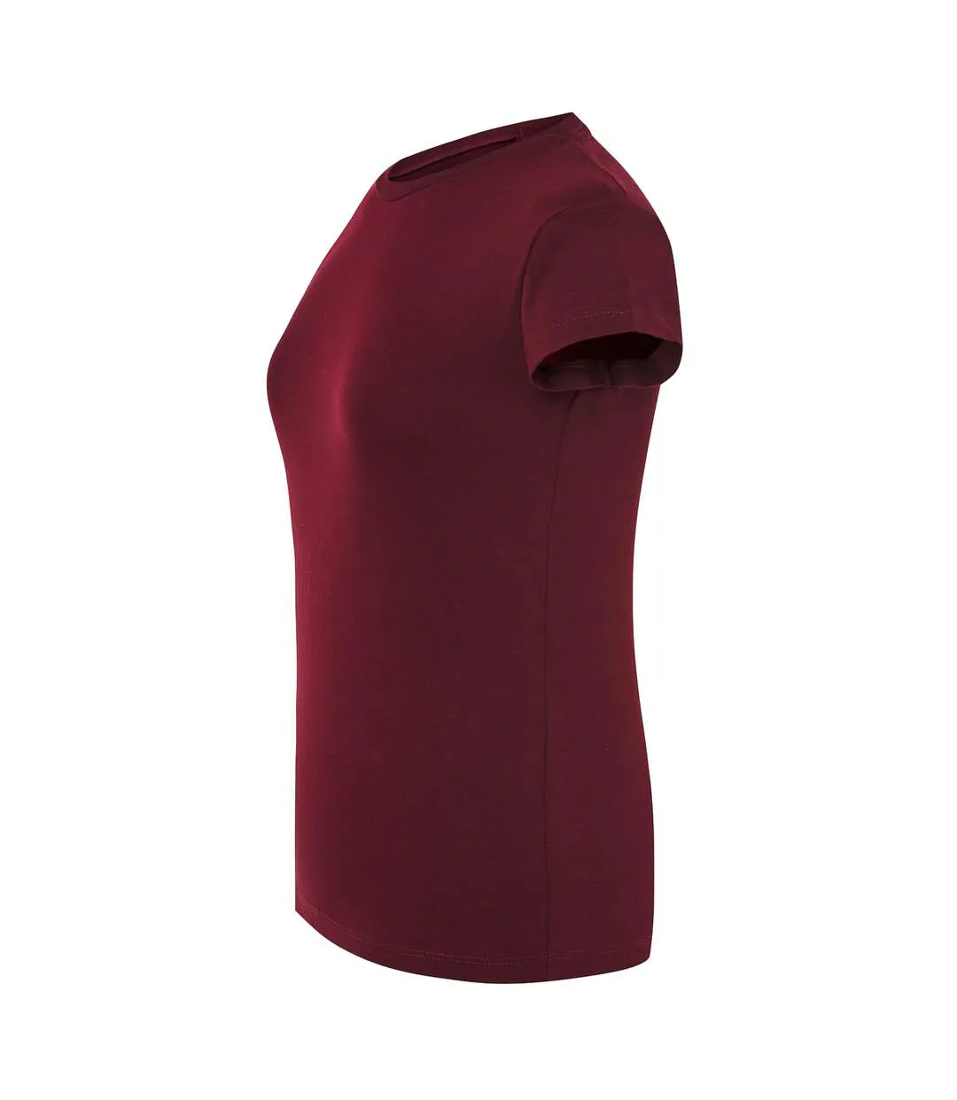 T-shirt Comfort Femme Bordeaux JHK-3