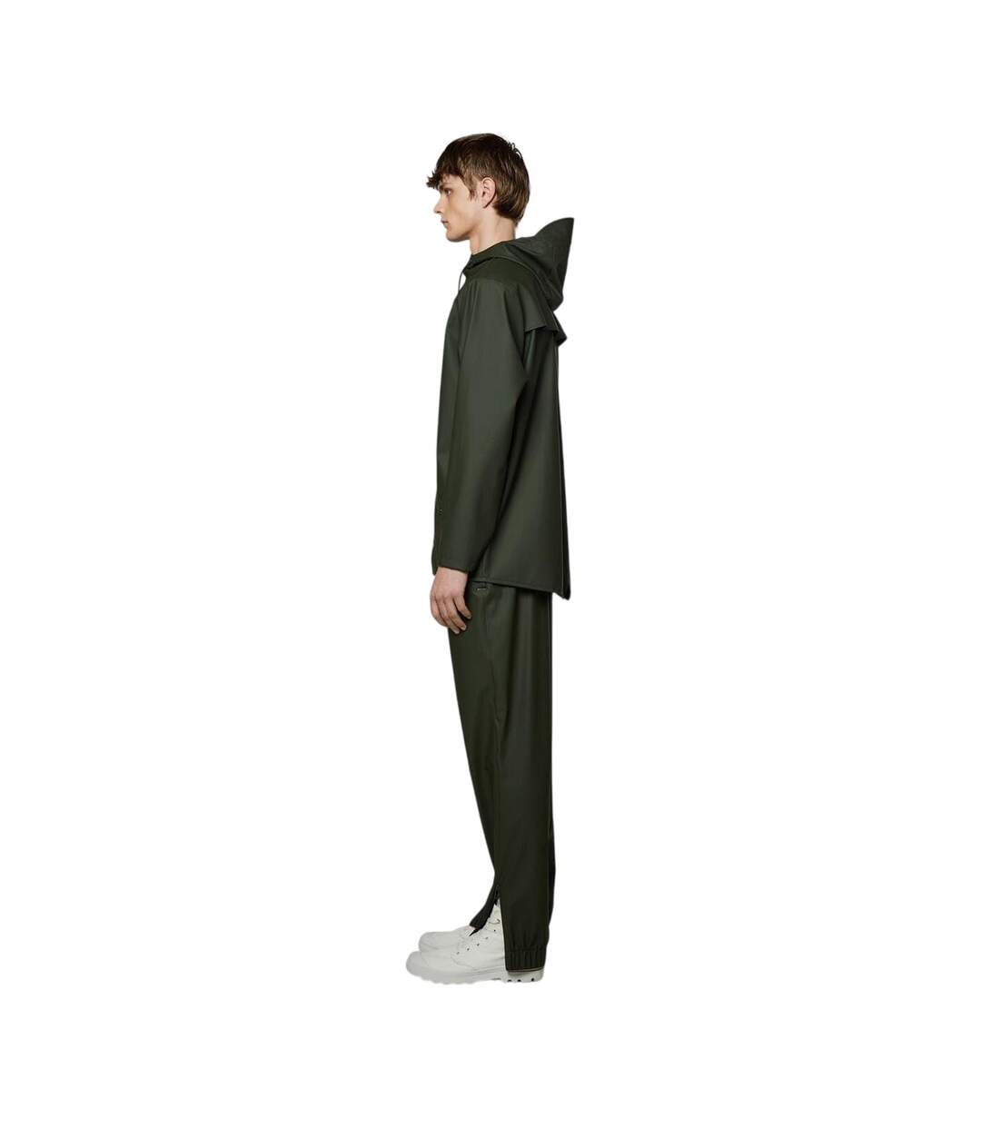 Veste Imperméable Homme Vert Rains-4