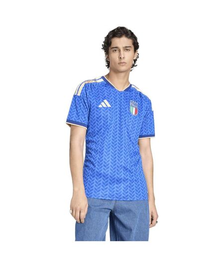 Maillot Domicile Motif/style Italie World Cup Homme Bleu Blanc Adidas