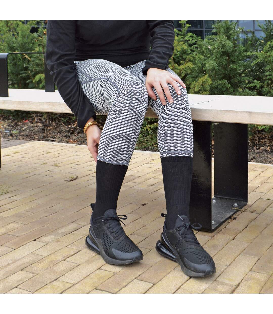 Unisex Bamboo Organic Cotton Running Sport Socks-3