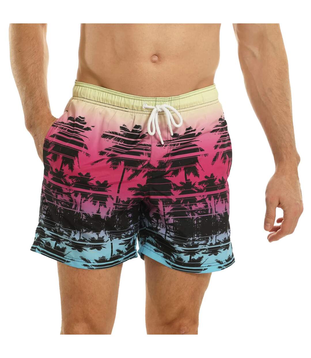 Short de bain homme rose RIPT Essentials