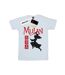 Disney Womens/Ladies Mulan Movie Warrior Silhouette Coton Boyfriend T-Shirt (Blanc) - UTBI35480-1