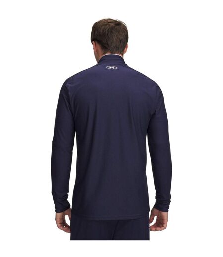 Mens Challenger Tracksuit Top Navy White Under Armour