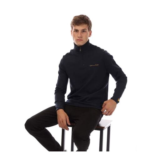 Mens Academy Fly Fleece Tracksuit Navy Lyle & Scott