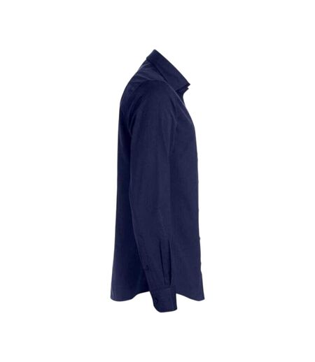 Chemise Clark Homme Bleu Marine Foncé Clique